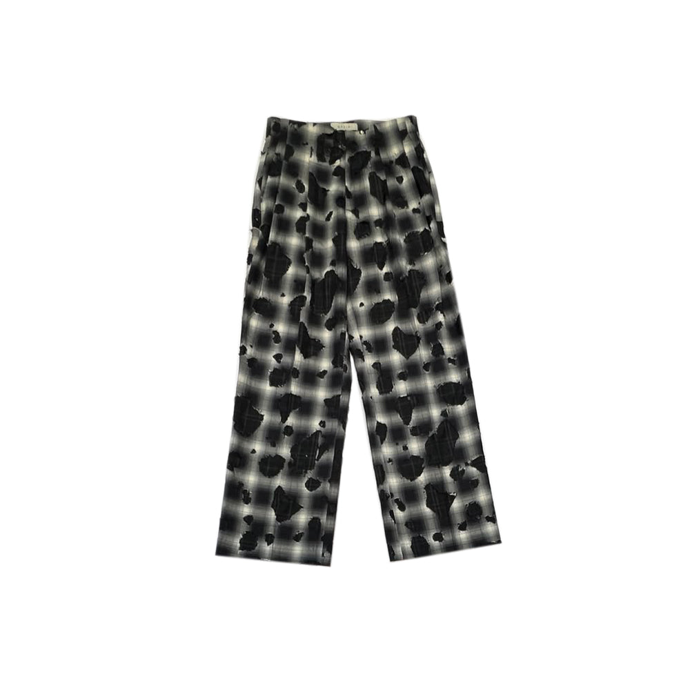 Layered Trousers - Black/Navy