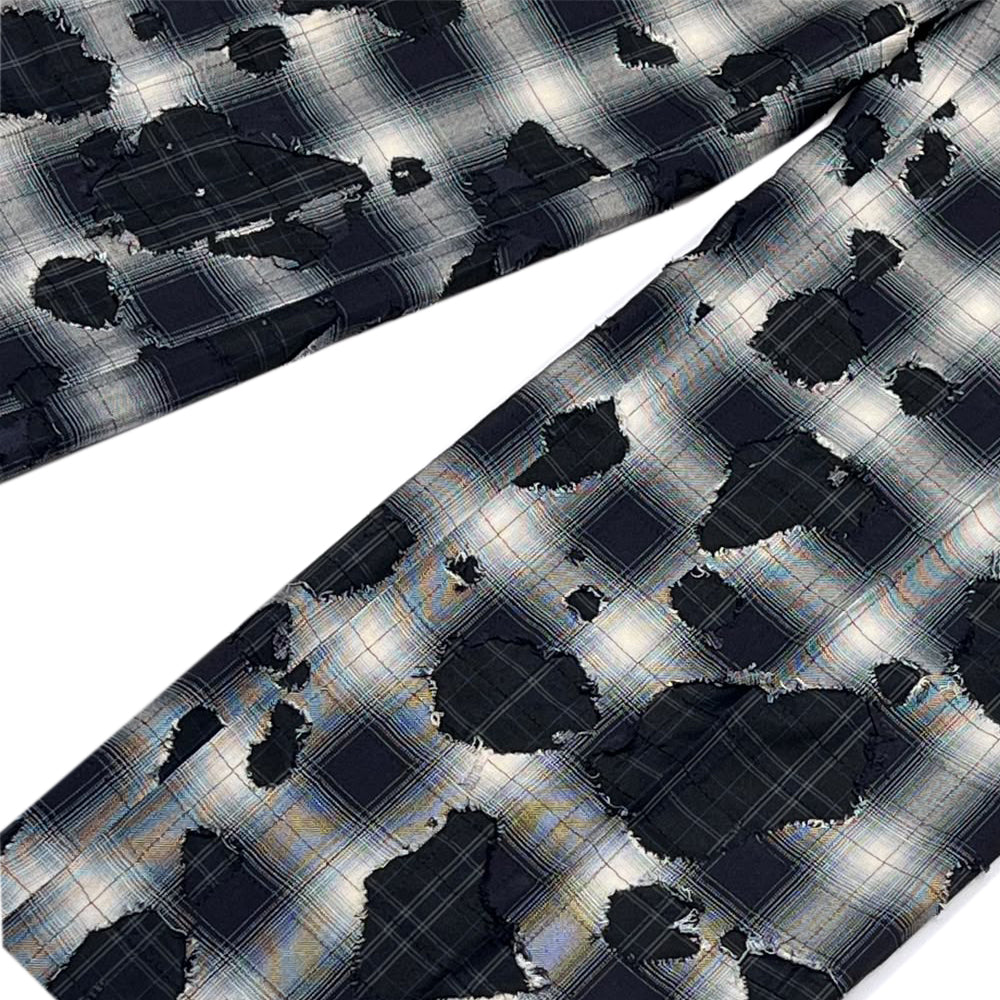 Layered Trousers - Black/Navy