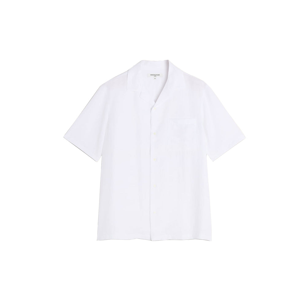 Linen Resort Shirt - White
