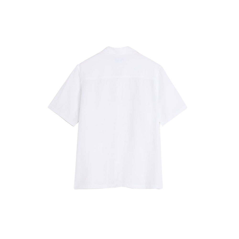 Linen Resort Shirt - White