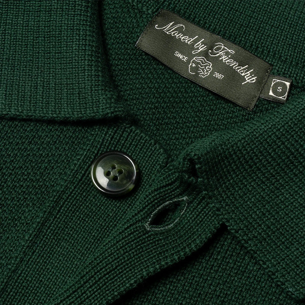 Lotus Knit Cardigan - Evergreen