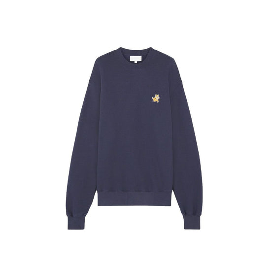 Speedy Fox Patch Comfort Sweatshirt (Ink Blue)