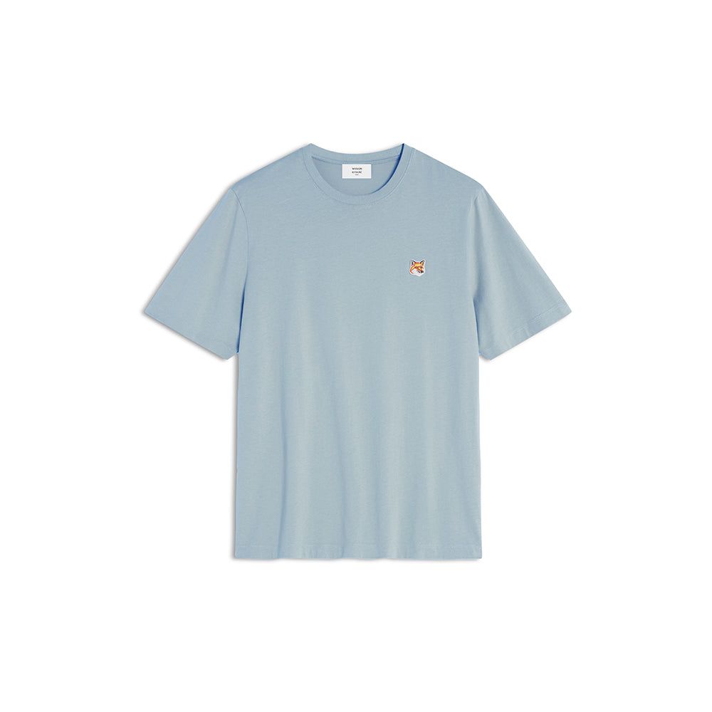 Fox Head Patch Regular Tee Shirt (Cirrus Blue)