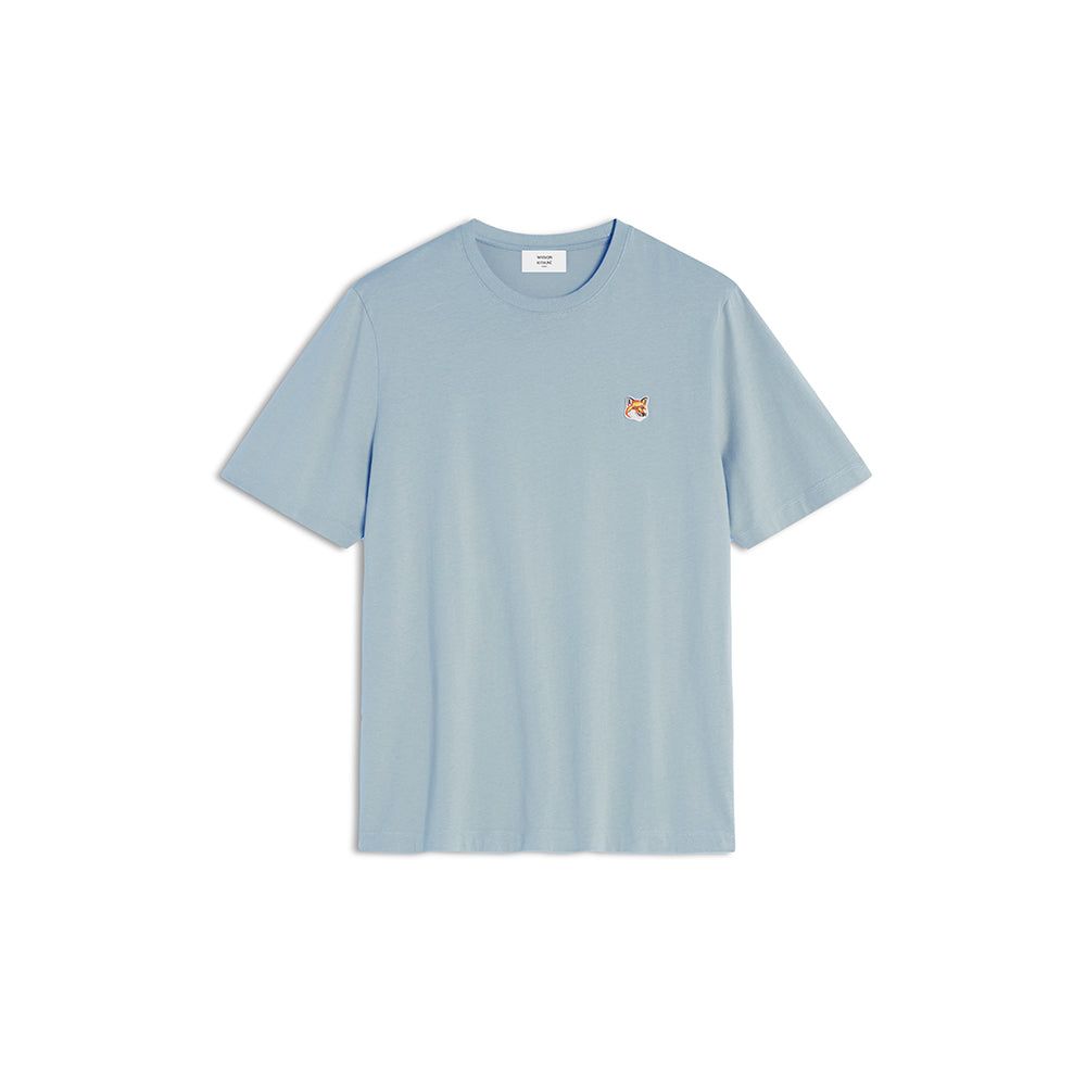 Fox Head Patch Regular Tee Shirt (Cirrus Blue)