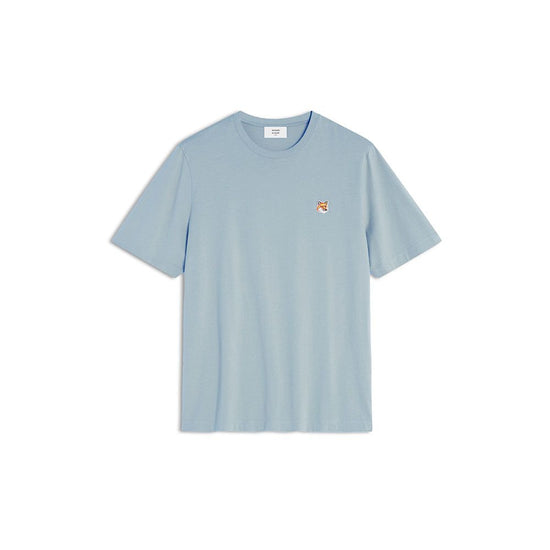 Fox Head Patch Regular Tee Shirt (Cirrus Blue)