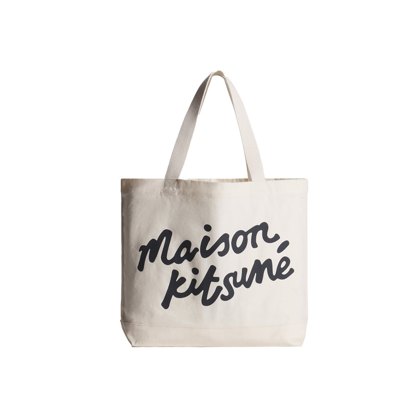 Maison Kitsuné Handwriting Tote - Ecru