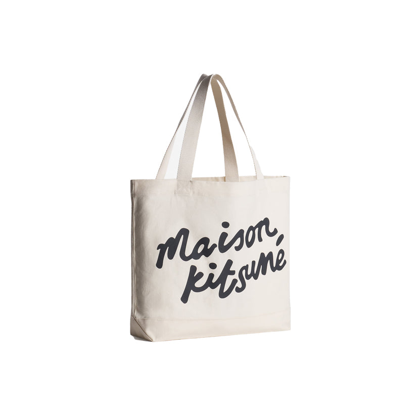 Maison Kitsuné Handwriting Tote - Ecru