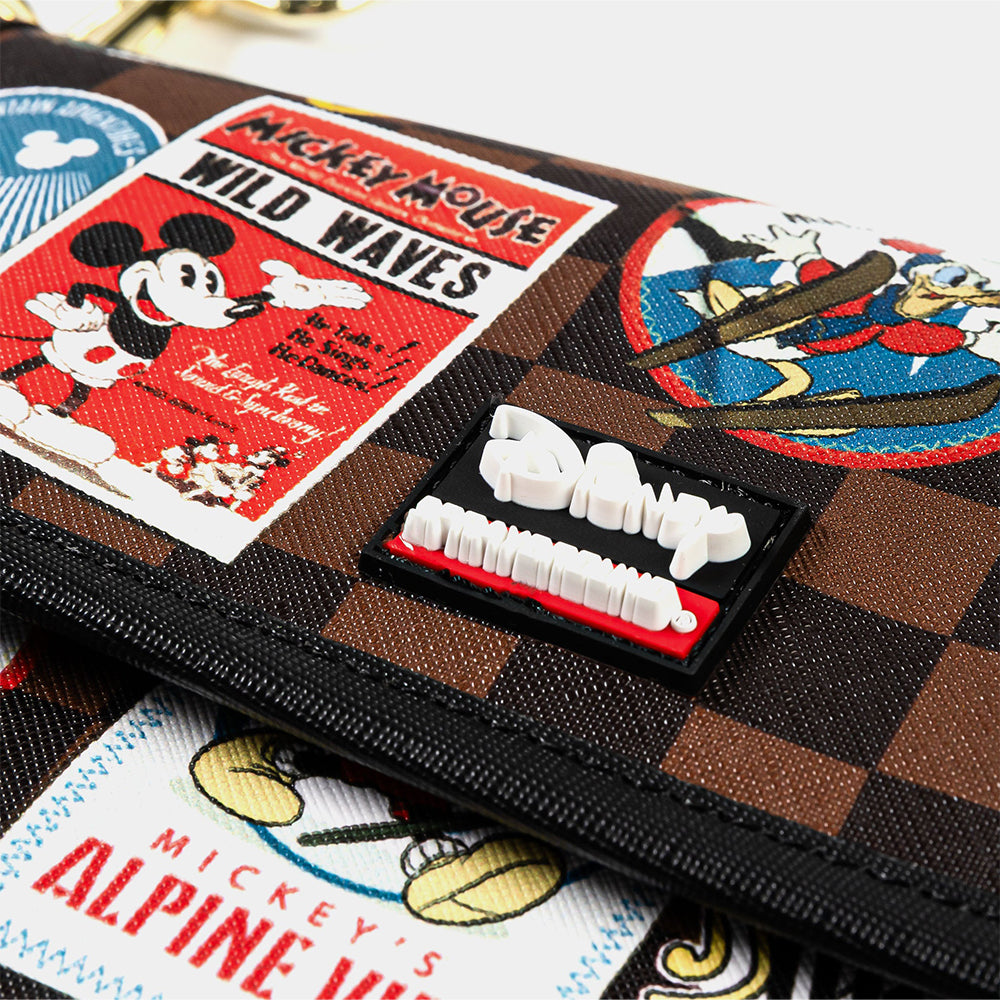 Mickey Global Mogul Style Messenger Sling - Brown