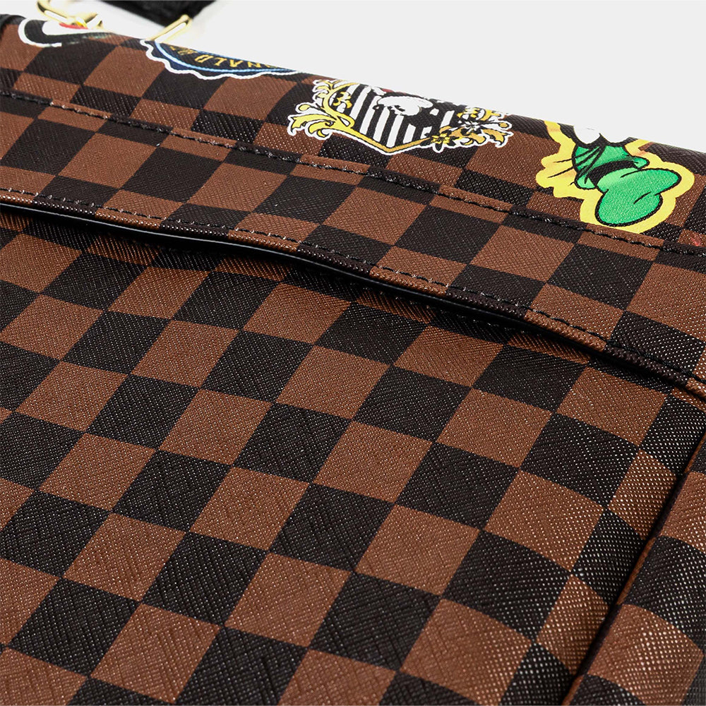 Mickey Global Mogul Style Messenger Sling - Brown