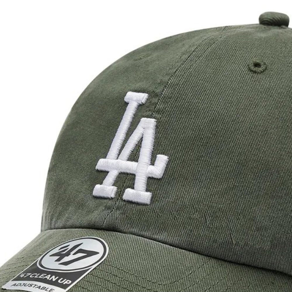 MLB Los Angeles Dodgers Clean Up Cap - Moss