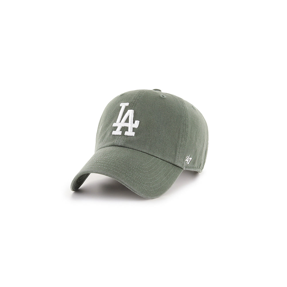 MLB Los Angeles Dodgers Clean Up Cap - Moss