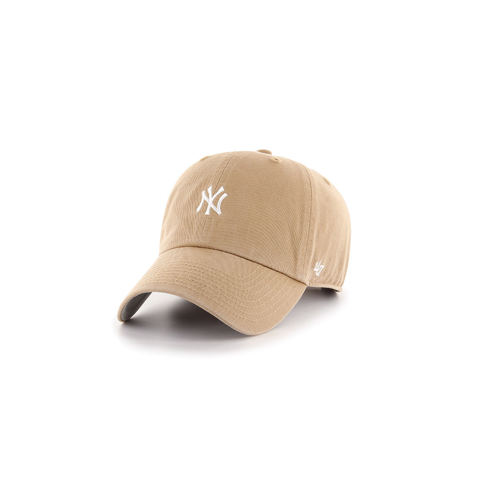 MLB New York Yankees Base Runner Clean Up Cap - Khaki