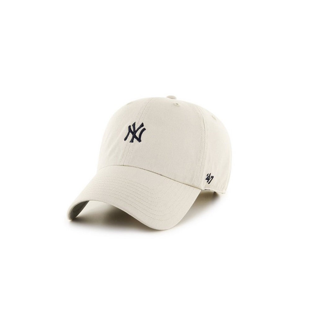 MLB New York Yankees Base Runner Clean Up Cap - Natural