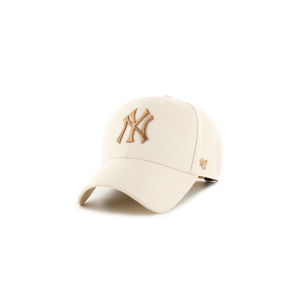 MLB New York Yankees MVP Snapback Cap - Natural