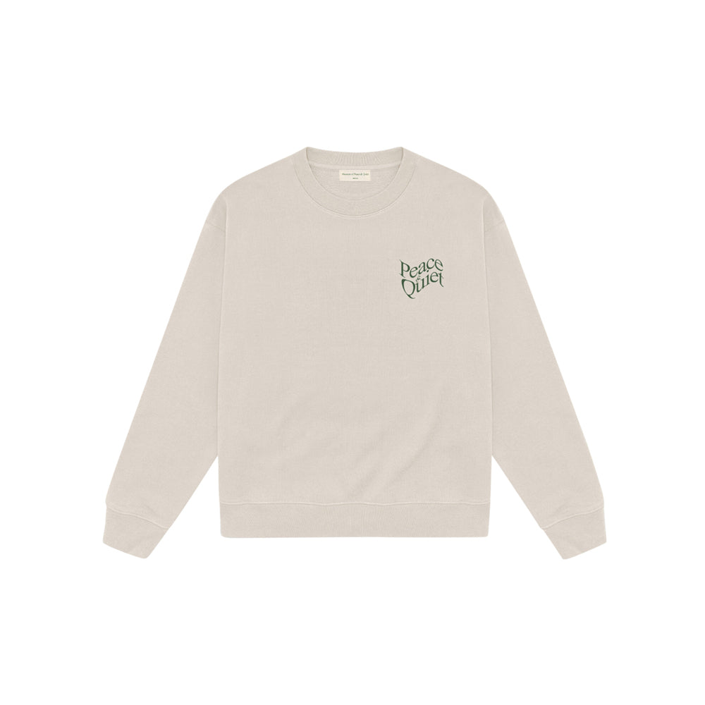 Warped Crewneck (Bone)