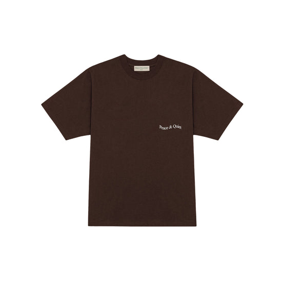 Wordmark T-Shirt (Brown)