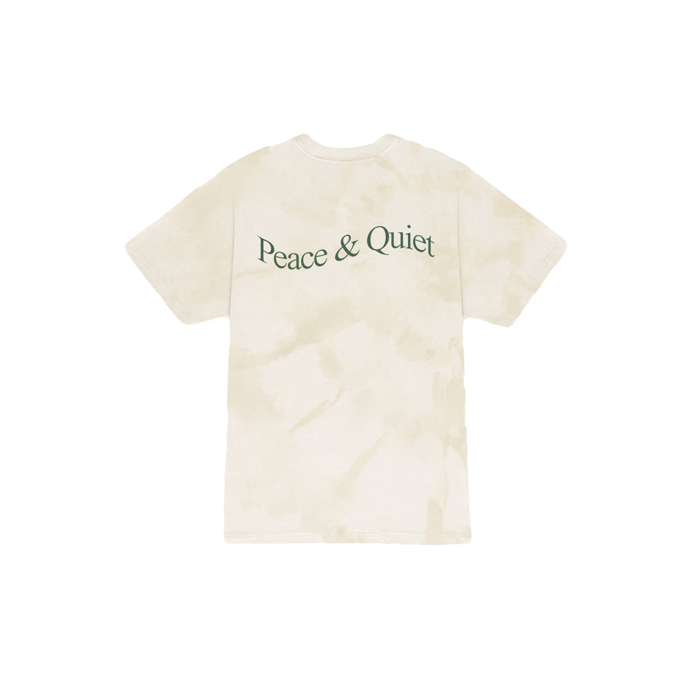 Wordmark Tye Dye T-Shirt - Bone