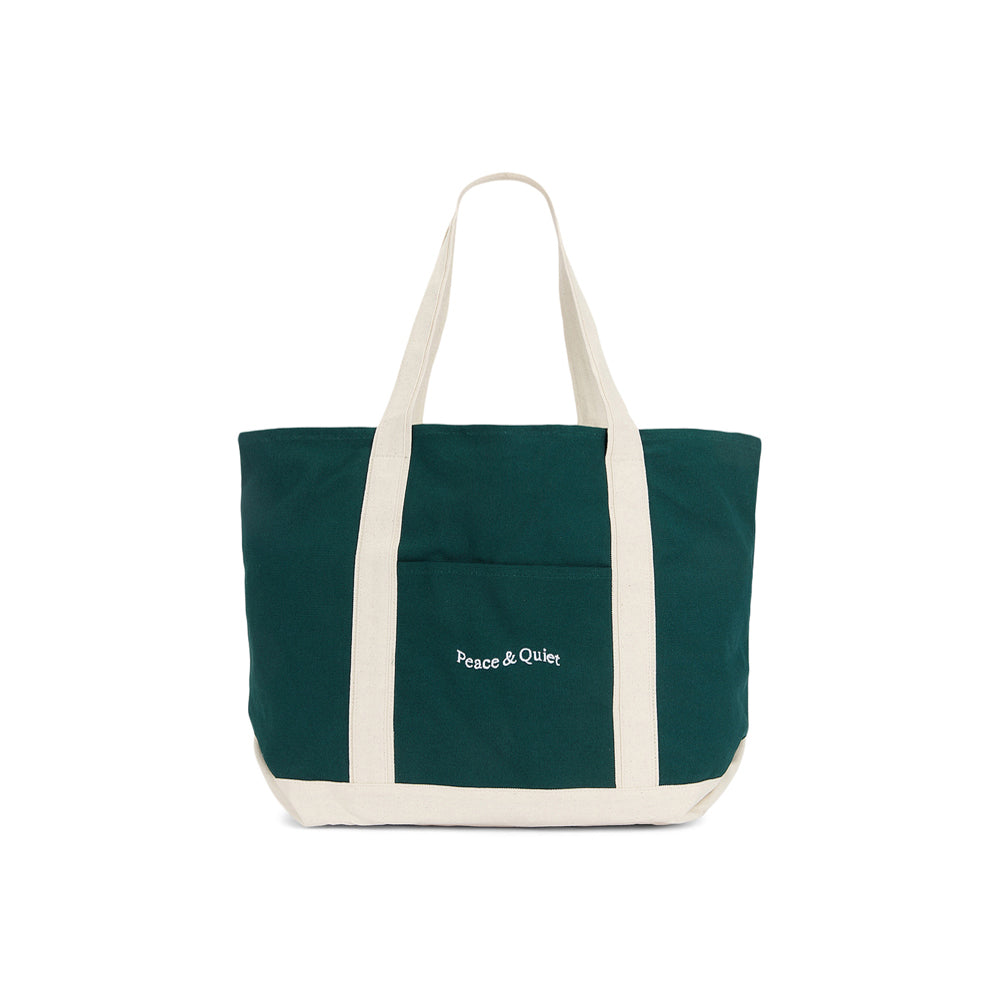 Wordmark Boat Tote (Pine)