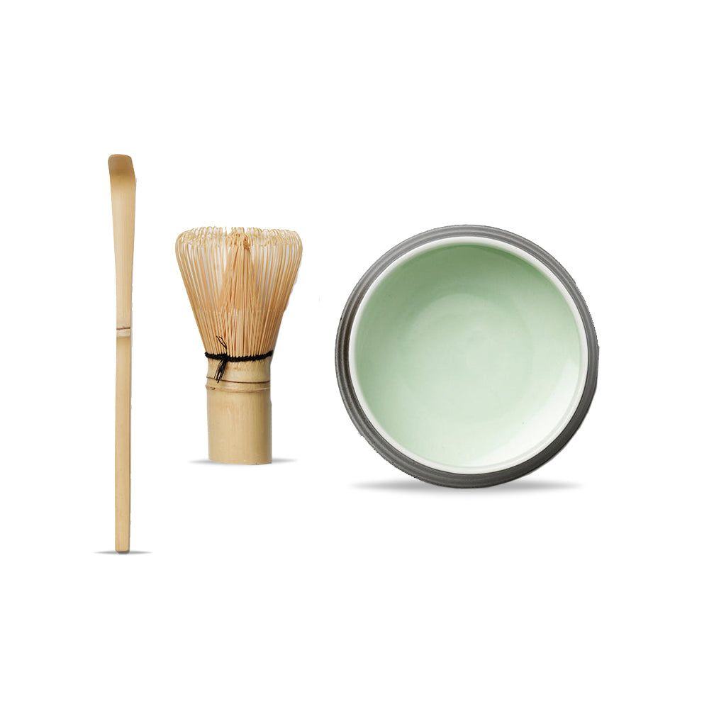 Matcha Set Cafe Kitsune x Printworks (Yuzu Honey)