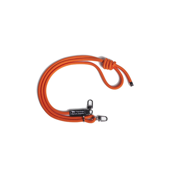 Maison Kitsune x Topologie Adjustable Rope Strap (Marigold Red)