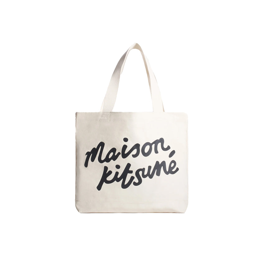 Handwriting Tote (Ecru)