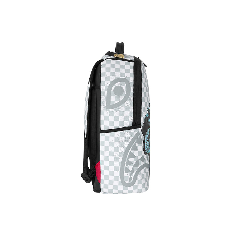 Marvel Black Panther Wakanda Forever On White Check Dlxsv Backpack - Multi