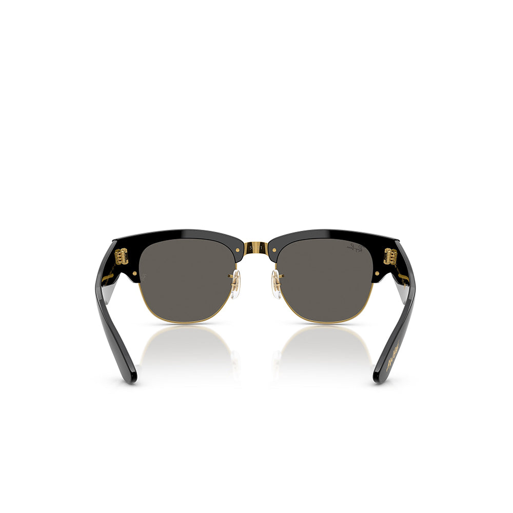 A$AP Rocky x Ray Ban Mega Clubmaster - Black On Gold