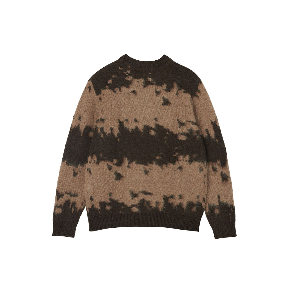 Mohair Splatter Sweater - Taupe Splatter