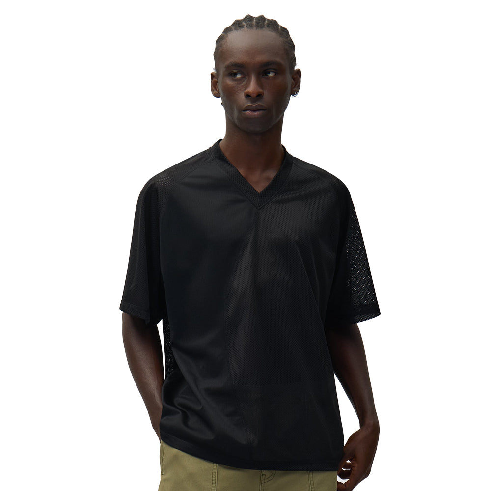 Multi Mesh T-Shirt - Black
