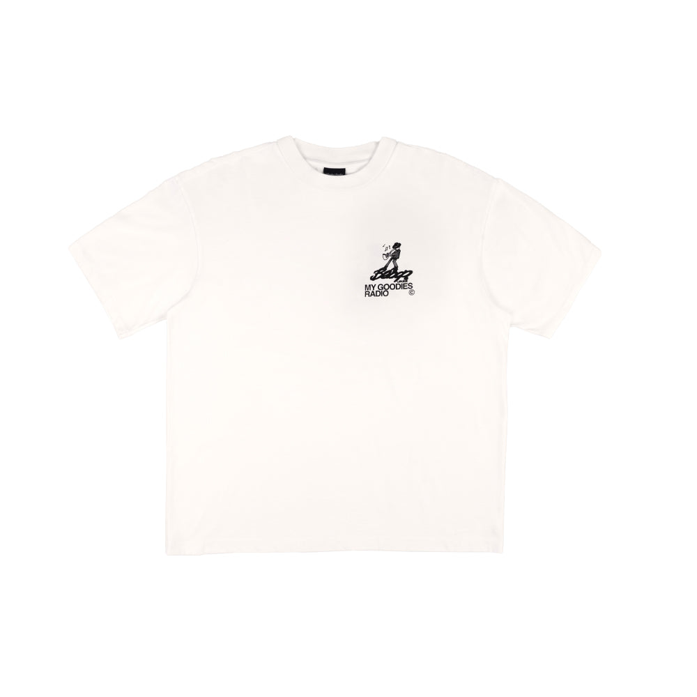 My Goodies Radio Tee - White