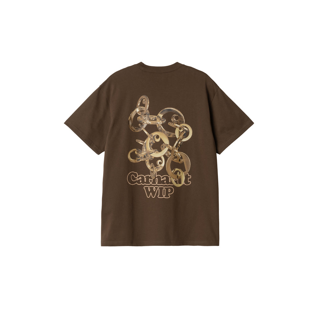 S/S Linked Charms T-Shirt (Liberica/Gold)