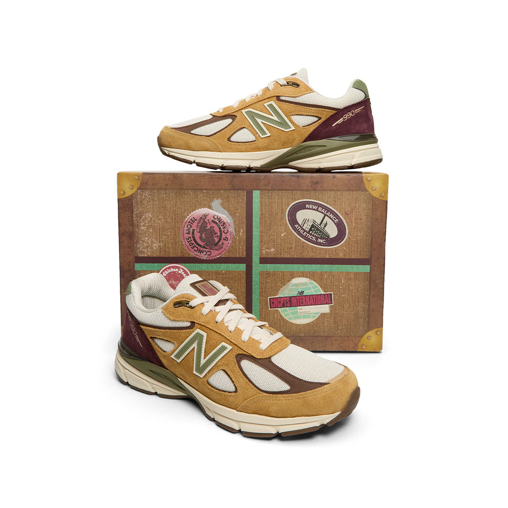 CNCPTS x New Balance 990v4 "Patina"