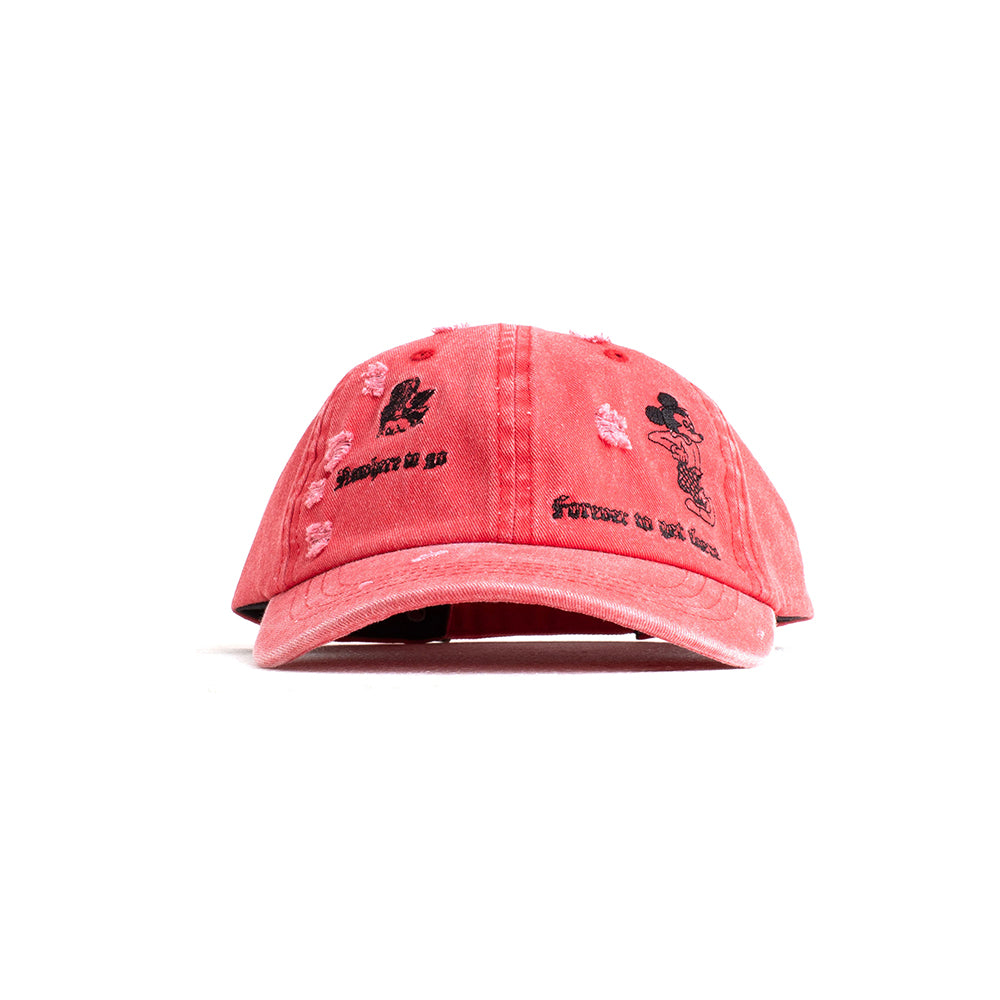 No Where To Go Cap - Washed Red