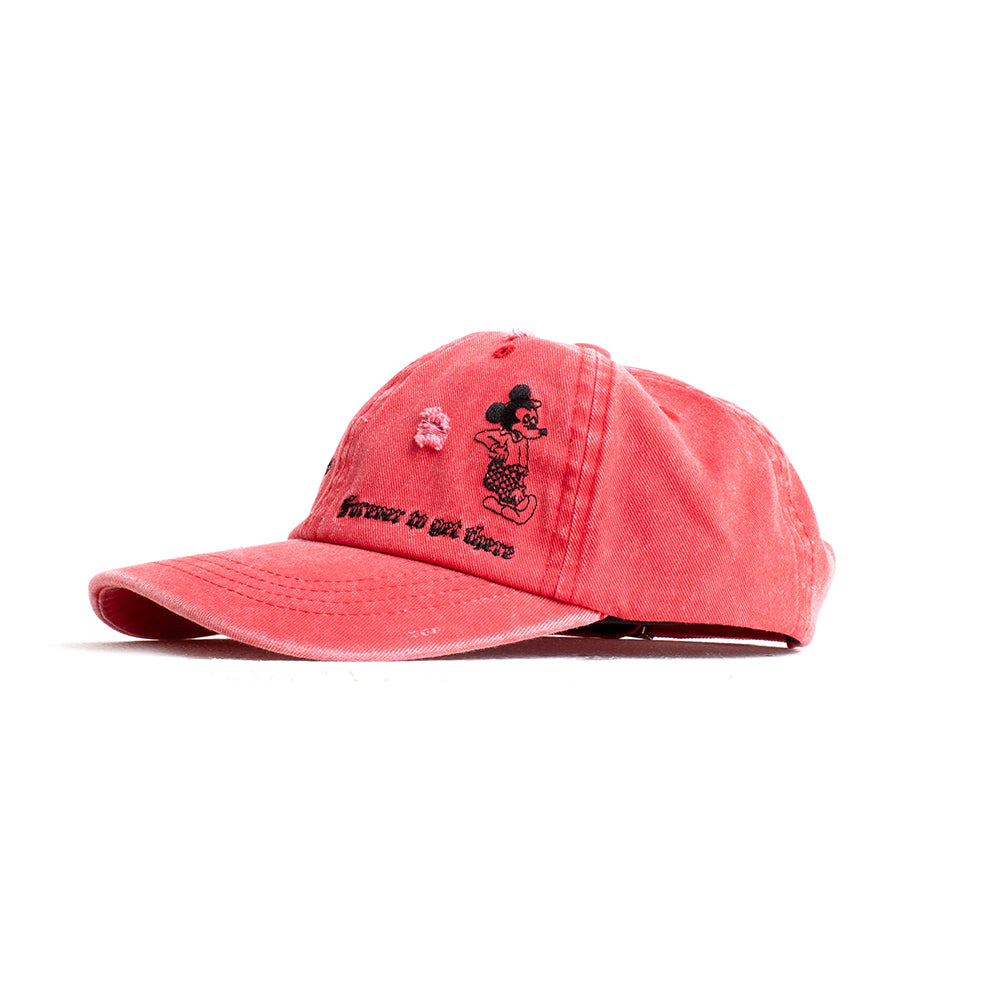 No Where To Go Cap - Washed Red