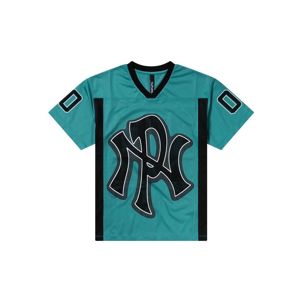 NYP Sports Poly SS Jersey - Aqua