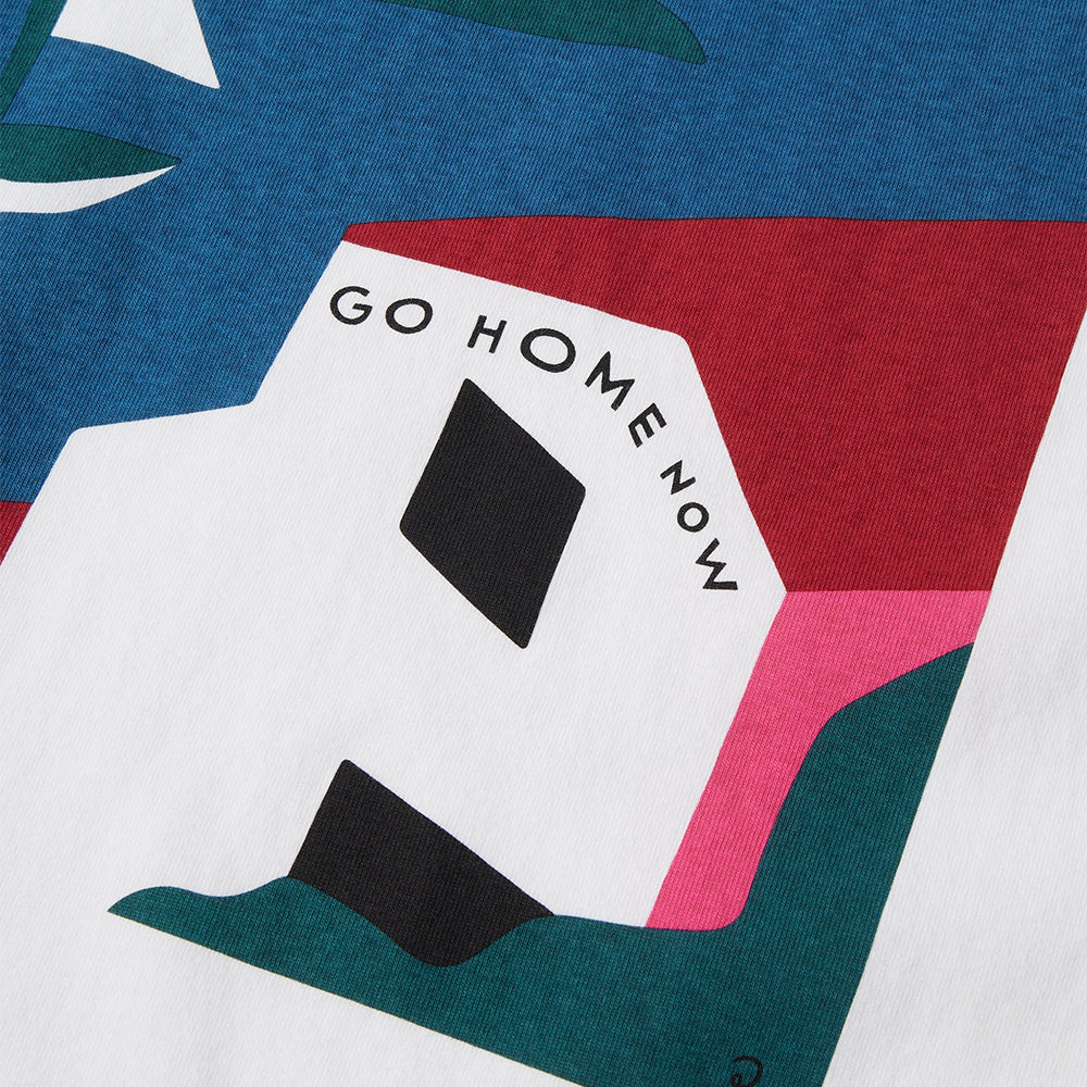 No Vacation T-Shirt - White