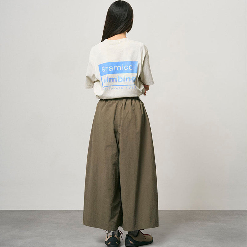 Women's Nylon Flare Pant - Burnt Olive