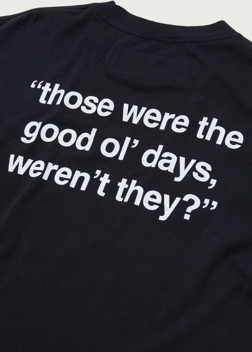 Last Ride Short Sleeve T-Shirt (Washed Black)