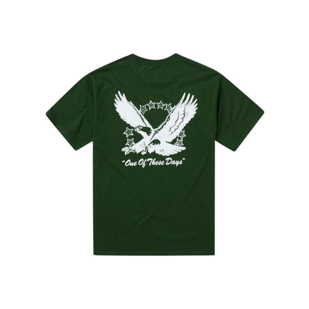 Screaming Eagle Short Sleeve T- Shirt (Forest Green)