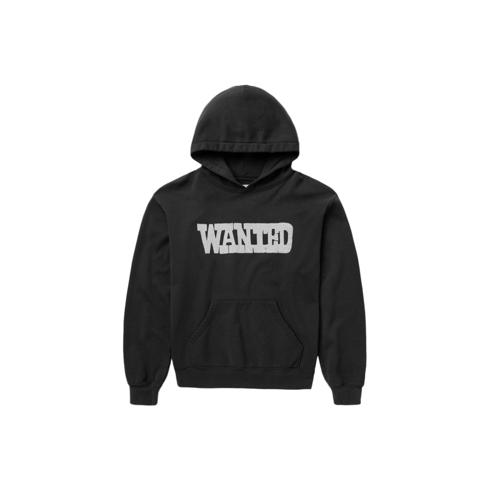 Wanted Hoodie (Washed Black)