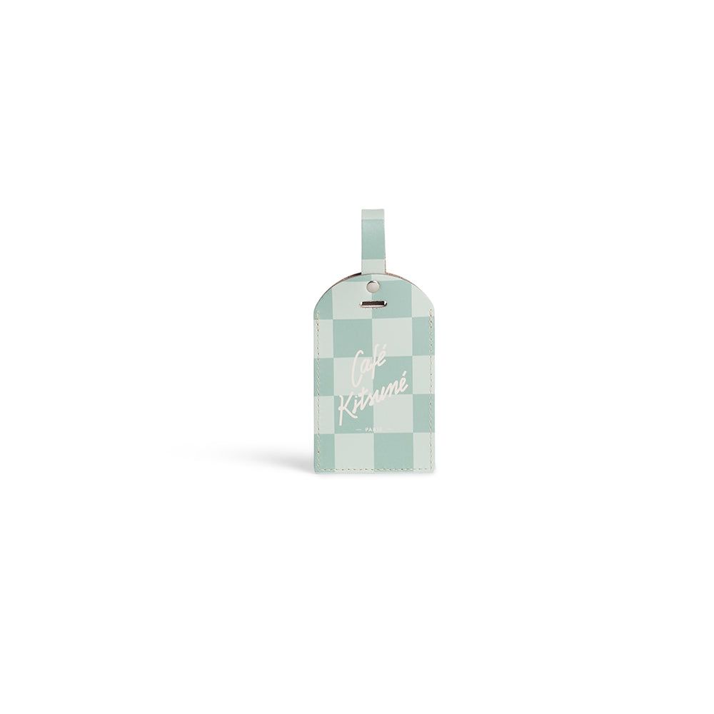 Checkerboard Name Tag (Basile/Lime Pattern)