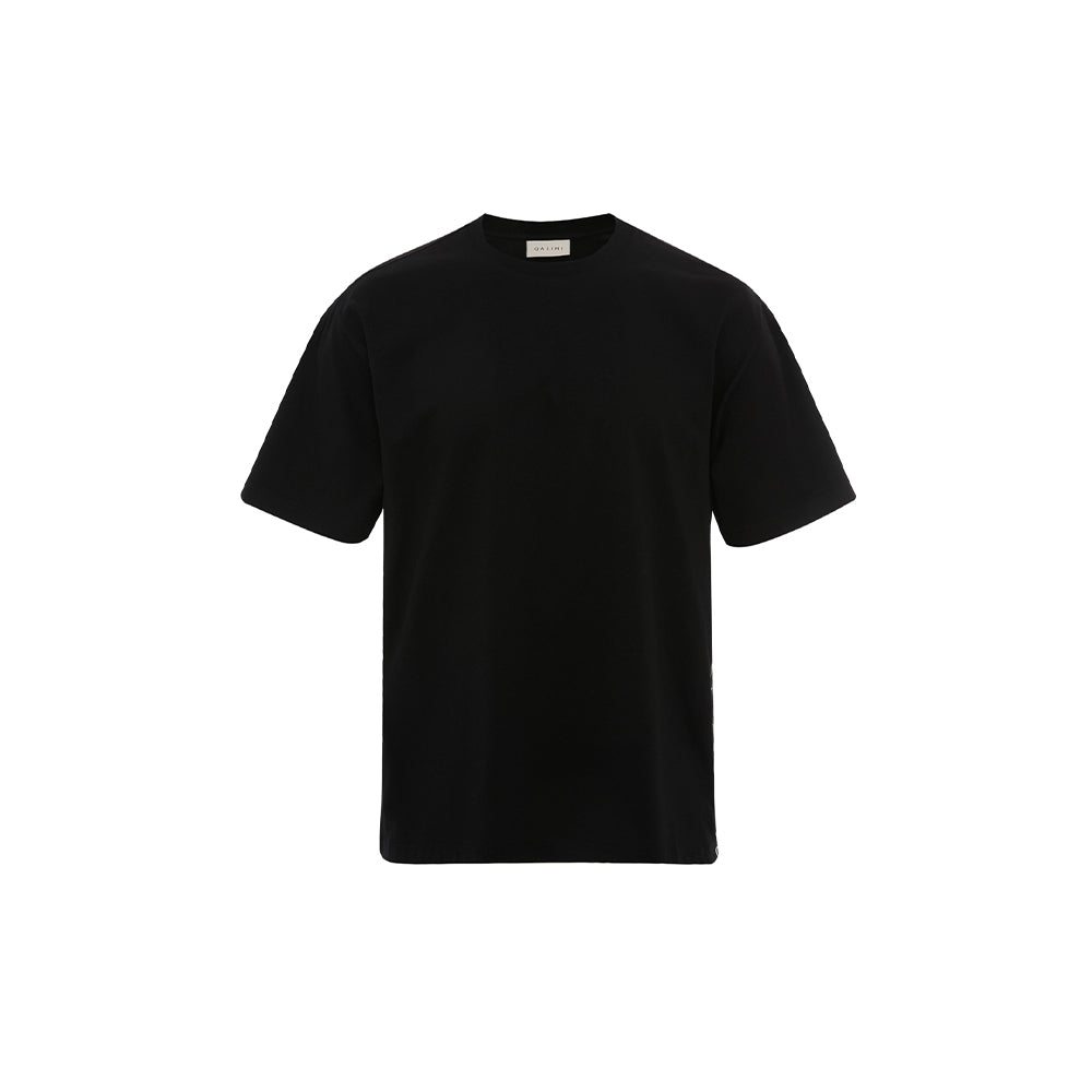 Oversized Tape T-Shirt - Black