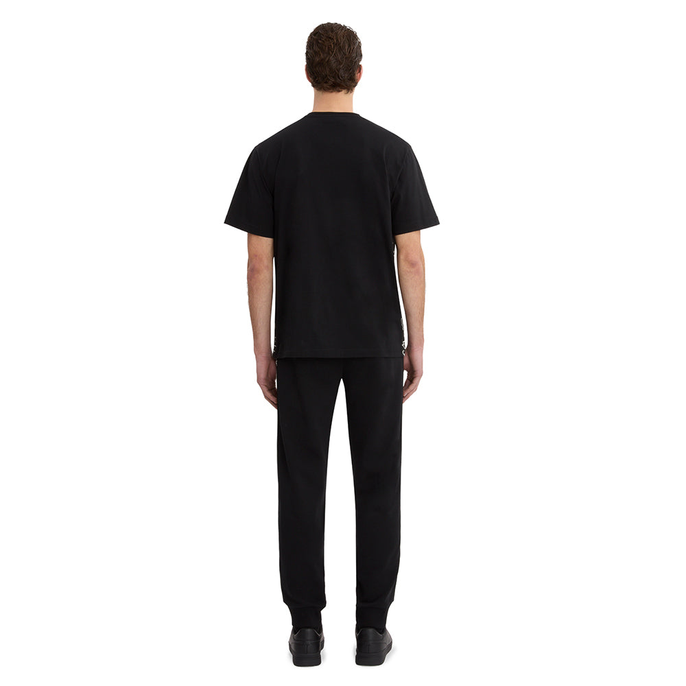 Oversized Tape T-Shirt - Black