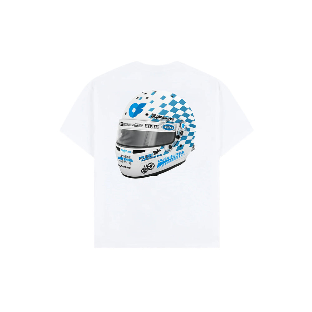 Onlyfans x Pleasures Helmet T-Shirt - White