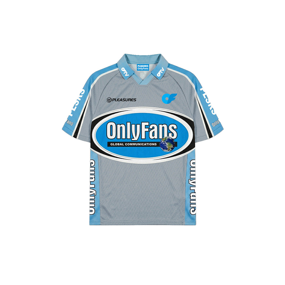 Onlyfans x Pleasures OFTV Jersey - Blue