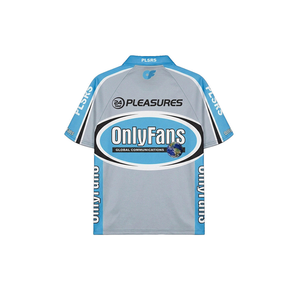Onlyfans x Pleasures OFTV Jersey - Blue