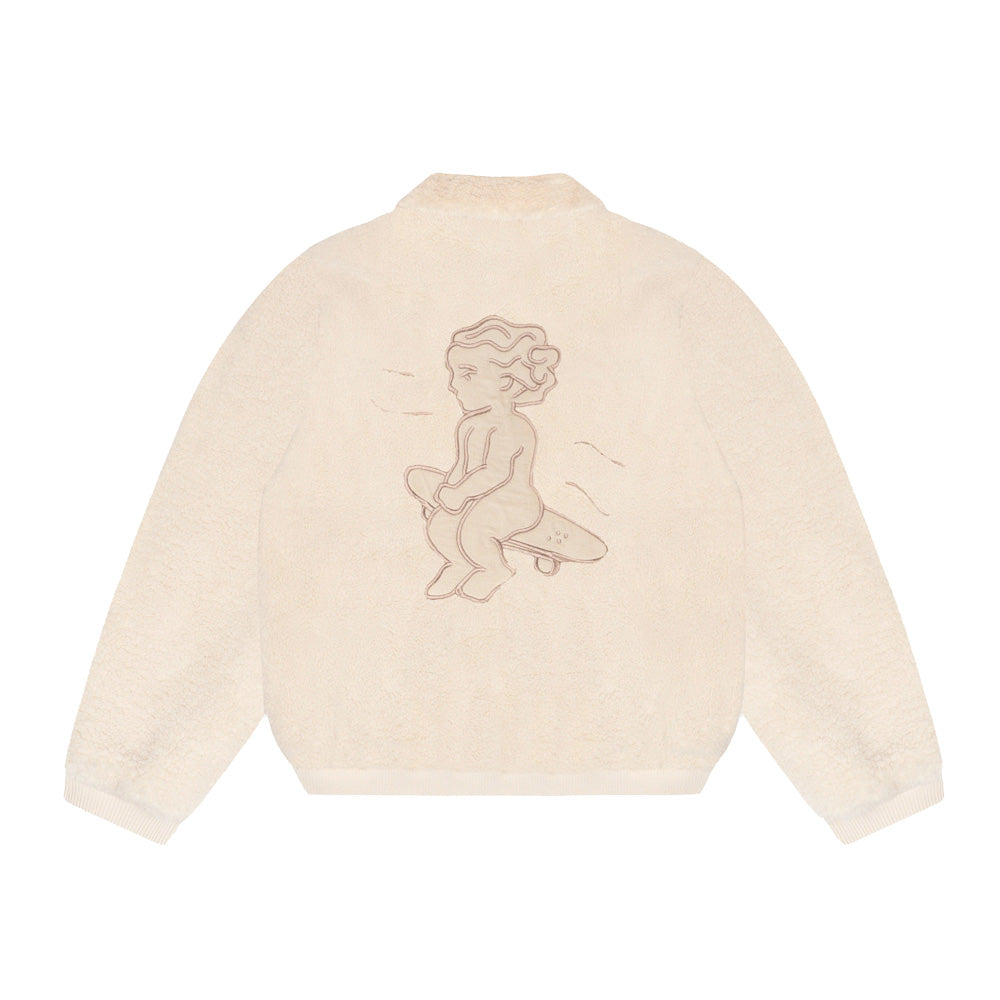 Oreo College Polar Jacket - Off White