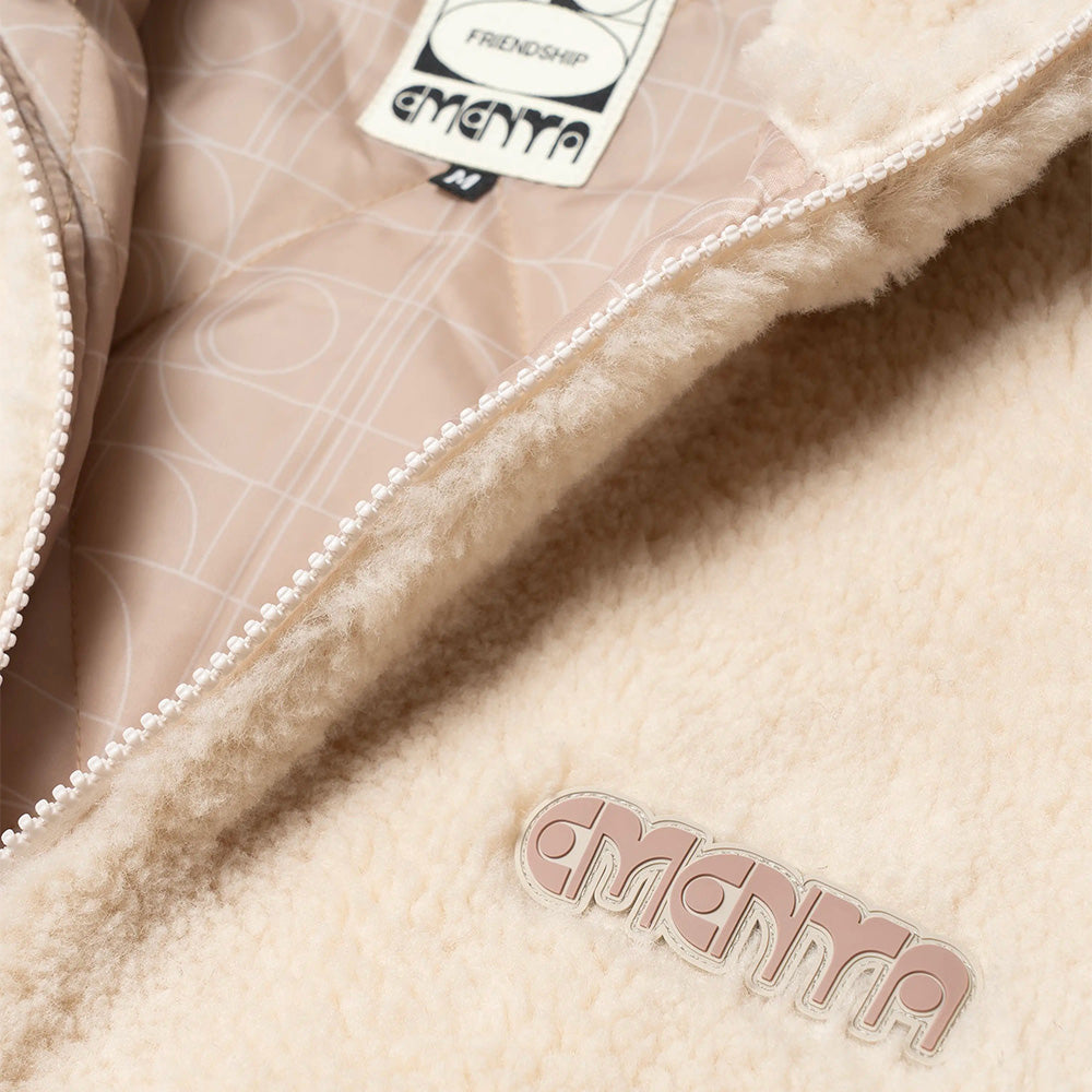 Oreo College Polar Jacket - Off White