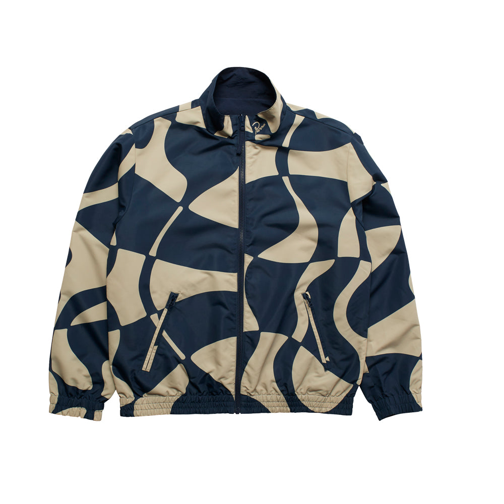 zoom winds reversible track jacket (navy blue)