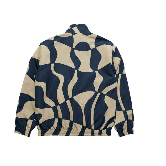 zoom winds reversible track jacket (navy blue)